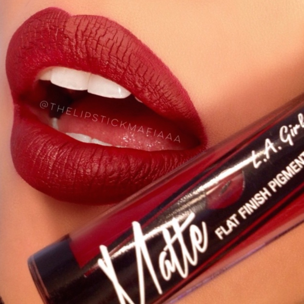 L.A Girl Matte Flat Finish Lip Gloss, Secret, Net.Wt 0.17 oz 3 for $20